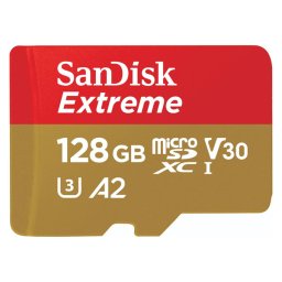 SanDisk Extreme 128GB microSD card SDSQXAA-128G-GN6MA