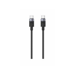 Kábel iPEAX 90010105 USB-C/USB-C 1,5m Black