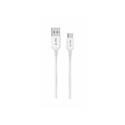 Kábel iPEAX 90010113 USB/USB-C 1m White