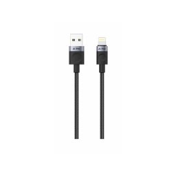 Kábel iPEAX 90010104 USB/Lightning 1m Black