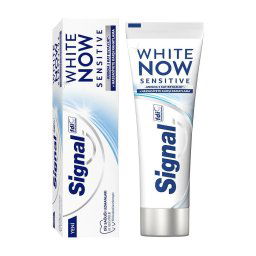 Signal White Now sensitive Whitening zubná pasta 75ml
