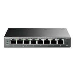 tp-link TL-SG108PE, 8 port Gigabit Easy Smart Switch, 8x 101001000M RJ45 ports, 4x PoE+ 55W, IGMP, MTU, Tag-Based, VL TL-SG108PE