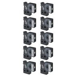 Páska Dymo 40913 (Čierny tlač / biely podklad) 10-PACK