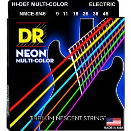 Struny na elektrickú gitaru NMCE-9/46 09-46 Neon Multi Color DR Strings