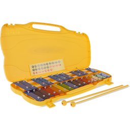 Chromatická zvonkohra G5-G7 xylofón, kufrík, farebná Gewa