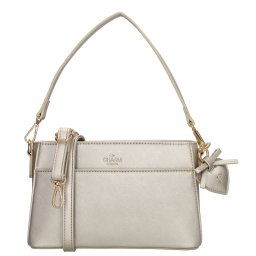 Zlatá elegantná crossbody kabelka "Samantha"