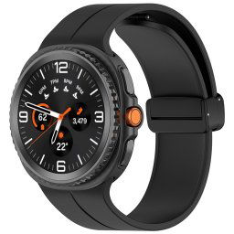 Techsuit Remienok na hodinky W011, Samsung Galaxy Watch 8 40mm / Watch 8 44mm / Watch 8 Classic, čierny