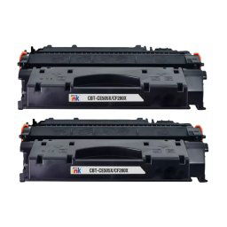 Starink kompatibilný toner HP 05X, CE505X, vlastný patent (Čierny) 2-PACK