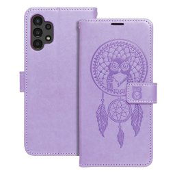 Part Mezzo púzdro, Samsung Galaxy A13 4G, vzor 1, fialový