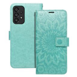 Part Mezzo púzdro, Samsung Galaxy A33 5G, vzor 2, zelený
