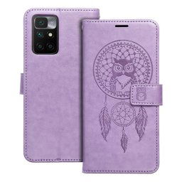 Part Mezzo púzdro, Xiaomi Redmi 10 / 10 2022, vzor 1, fialový