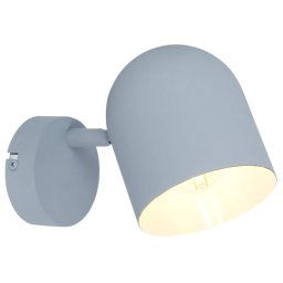 Candellux Šedé stropné/nástenné svietidlo Azuro pre žiarovku E27 91-63205