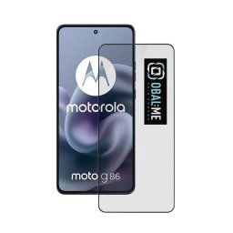 OBAL:ME 5D Tvrdené Sklo pre Motorola G86 / G86 Power, čierne