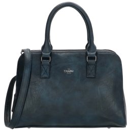 Tmavomodrá elegantná shopper kabelka „Chelsea“