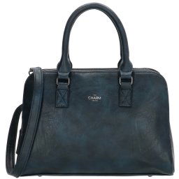 Tmavomodrá objemná shopper kabelka „Chelsea“