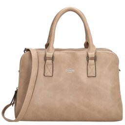 Béžová elegantná shopper kabelka „Chelsea“