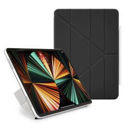 Pipetto Origami Folio puzdro, Apple iPad Pro 12.9, 2018 / 2020 / 2021 / 2022, iPad Air 13 2024, čierne