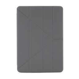 Pipetto Origami TPU puzdro, Apple iPad 10.2, 2019 / 2020 / 2021 (iPad 7 / 8 / 9), sivé