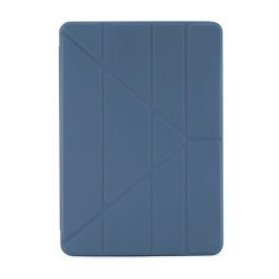 Pipetto Origami TPU puzdro, Apple iPad 10.2, 2019 / 2020 / 2021 (iPad 7 / 8 / 9), námornícka modrá