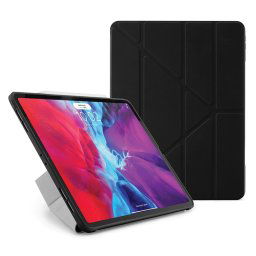 Pipetto Origami Case puzdro, Apple iPad Pro 12.9, 2018 / 2020 / 2021 / 2022, iPad Air 13 2024, čierne