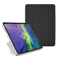 Pipetto Origami Folio, Apple iPad Pro 12.9, 2018 / 2020 / 2021 / 2022, iPad Air 13 2024, čierne