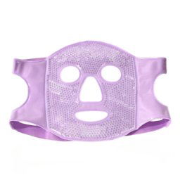 Livefy Mask obojstranná gélová maska na tvár, fialová