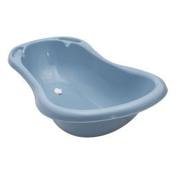 Ergonomicky tvarovan vanika so ztkou 84 cm - modr