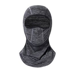 Kukla na tvár elastická vetru a chladu odolná UNISEX - šedá farba