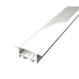 LED Solution Vstavaný profil pre LED pásiky V26 biely Vyberte variantu a dĺžku: Profil + Nacvakávacie opálový difúzor 2m LP320W_LP-UNICOV2-MLK