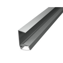 LED Solution Nábytkový profil pre LED pásiky NAB1 Vyberte variantu a dĺžku: Profil + Nacvakávacie čierny difúzor 2m LP702_LP-UNICOV1-BLK
