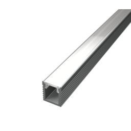 LED Solution Nástenný profil pre LED pásiky SLIM N11 Vyberte variantu a dĺžku: Profil + Nacvakávacie čierny difúzor 2m LP601_LP601/LP602-BLACKC