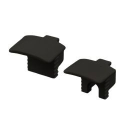 LED Solution Koncovka vstavaného profilu SLIM V32 čierna Vyberte variantu: Koncovka s otvorom LP602B-END-HOLE