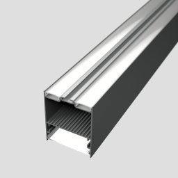 LED Solution Závesný profil pre LED pásiky Z3 Vyberte variantu a dĺžku: Profil + Nacvakávacie priehľadný difúzor 2m LP411N_LP411N-TRANC