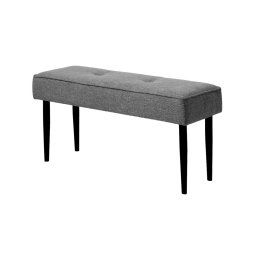 Furniria Dizajnová lavica Tascalusa 100 cm sivá