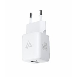 iPEAX GaN sieťová nabíjačka, 35W, (USB-C + USB-A), biela