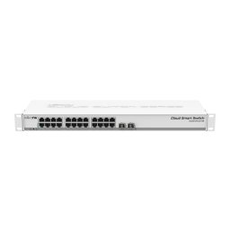 MIKROTIK RouterBOARD Cloud Smart Switch CSS326-24G-2S+RM + SwOS (24x GLAN; 2x SFP+) rack CSS326-24G-2S+RM