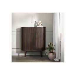 Furniria Dizajnová skrinka Palomino 118 cm tmavohnedý dub