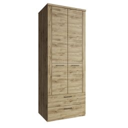 Kondela Skriňa, 80cm, vešiaková, dub navarra, DORSI 2D2S