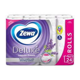 Zewa Deluxe Aquatube Levander Dreams toaletný papier 24ks