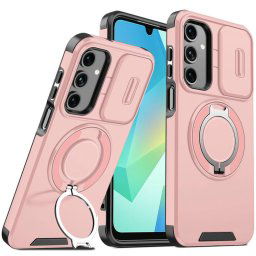 OEM Camslide Stand obal, Samsung Galaxy A17, ružový