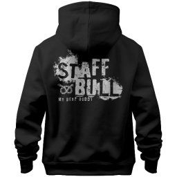 Mikina s kapucňou Staffbull - My best Buddy IV (2025)