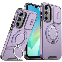 OEM Camslide Stand obal, Samsung Galaxy A17, fialový