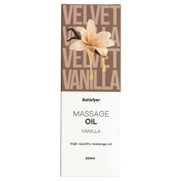 Satisfyer - masny olej - vanilka - 250 ml