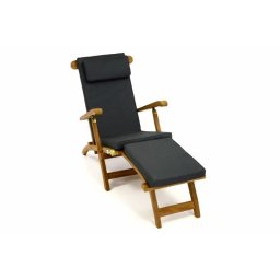 Záhradné drevené lehátko DIVERO Florentine + polstrovanie