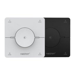 LED Solution Mi-Light RF Nástenný diaľkový ovládač scén pre CCT LED pásiky, 4-kanálový Vyberte farbu: Čierna K0S-B