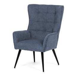 Autronic, Relaxačné kreslo, modrá látka, AK-315 BLUE2