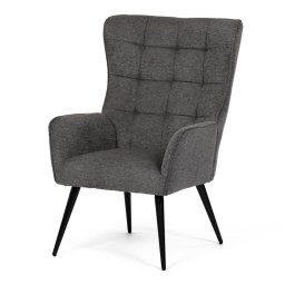 Autronic, Relaxačné kreslo, sivá látka, AK-315 GREY2