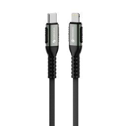 Forcell F-Energy kábel USB-C - Lightning, PD, 3A, 27W, 0,5 m, čierny