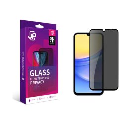 JP Titan Privacy extra odolné tvrdené sklo, Samsung Galaxy A17, čierne
