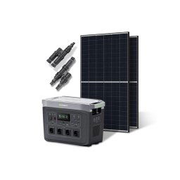 Solárna zostava Growatt Infinity 2000 PRO, 800Wp, nabíjacia stanica s meničom 2048Wh